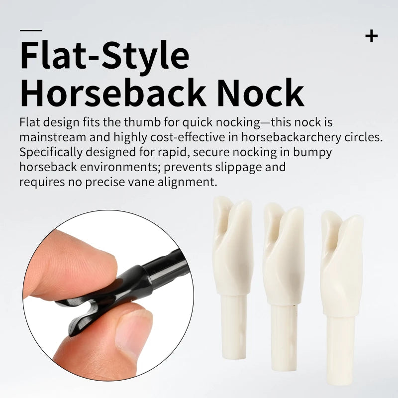 Archery Arrow Nocks for 6.2mm ID Shafts Sturdy Durable | SAMAG