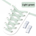 Magnetic Lock Shoelaces Without ties 8mm Wide Flat Elastic Laces Sneakers Tennis No Tie Shoe laces Easy Use Shoes Accessories