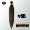 Kanekalon 26inch Hot Water Set Pre Stretched Jumbo Braiding Hair Box Twist Braids Synthetic Hair Extensions For Women Soft Yaki
