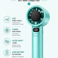 MIJIA Portable Fan Handheld 120 Speed Mini Bladeless Desktop Fan Rechargeable Instant Cooling With Ice Mode For Men Women NEW