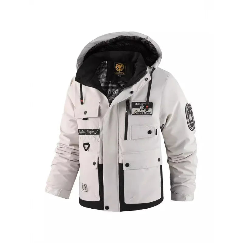 New Winter Men Hooded Down Jackets Casual Winter Coats Down Jackets High Quality Male Thicker Warm Parkas Hombre Jackets Size 3X