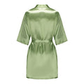 Satin Silk Robes Plus Size Wedding Bathrobe Bride | SAMAG