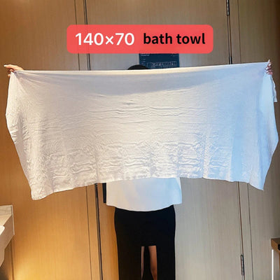 Large Disposable Bath Towel Thick Compressed 100%Cotton | SAMAG
