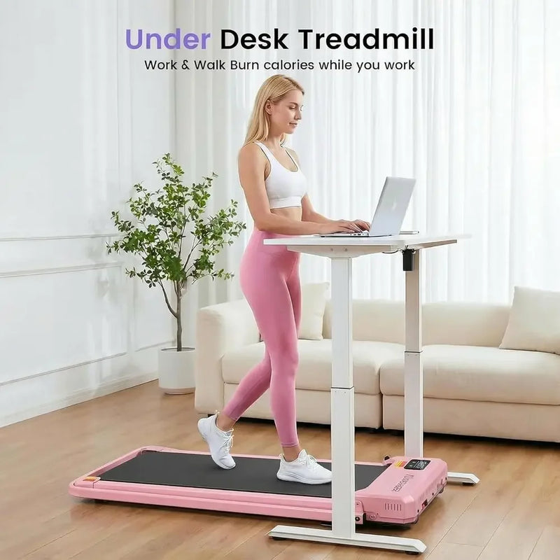 Compact Portable Under Desk Treadmill with Incline - View 3 | SAMAG