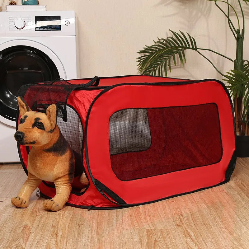 Portable Pet Tent Foldable Exercise Pen Dog Cat House Indoor Outdoor Birthing Room for Puppy Kitten