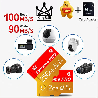 TF Memory Card 512GB High Speed Micro TF SD A2 U3 V30 SD | SAMAG