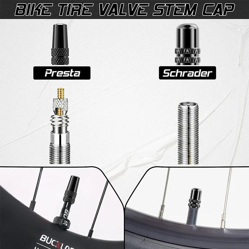 BUCKLOS Bicycle Tubeless Valve 40/44/55/60/80/100MM Bike - View 4 | SAMAG