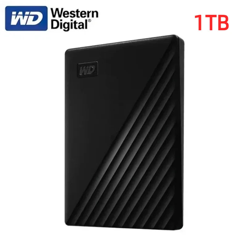 2026 Western Digital WD 500GB 1TB 2TB My Passport Portable External Hard Drive USB 3.0 High Speed HDD for Laptop PC Computers