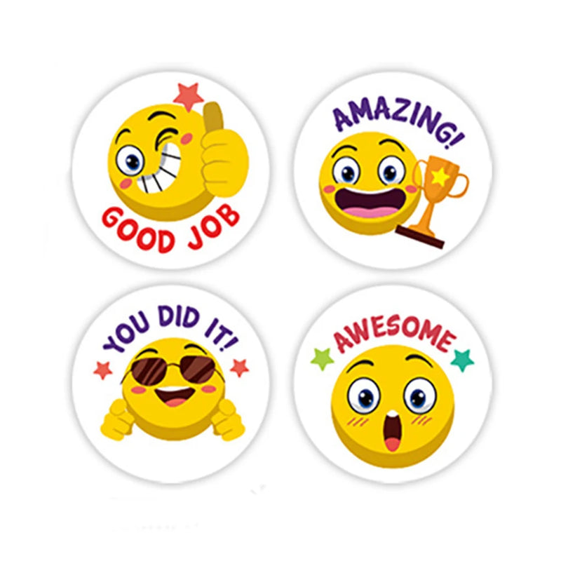 100 - Reward Stickers For Kids Teacher Cartoon Incentive - View 4 | SAMAG