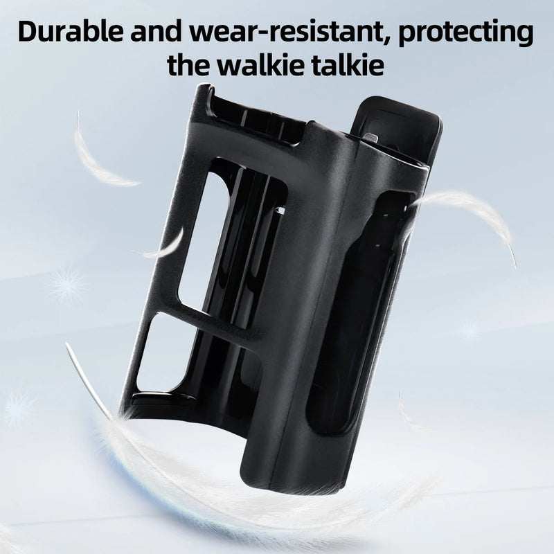 Original Baofeng UV-32/DM-32 Walkie Talkie Belt Clip Carry Holster Case For UV32/DM32 Two Way Ham Radio Accessories For Outdoor