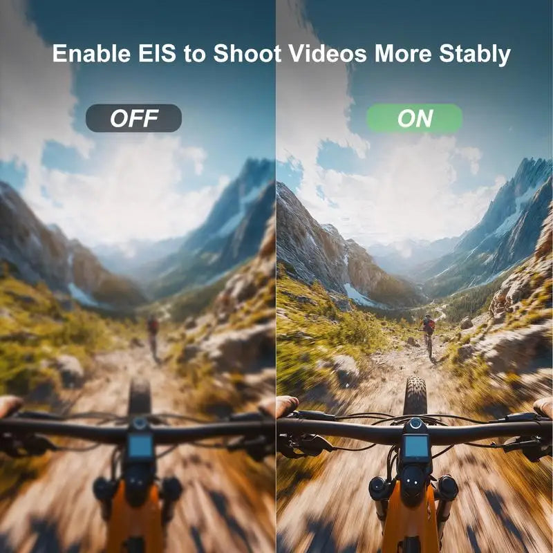 ANSVICAM 5K Mini Action Camera 4K60FPS Thumb Sports Camera with EIS Stabilization Dual Touch Screens Waterproof Magnetic Bodycam