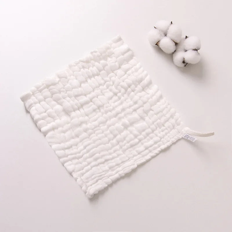 Six-layer gauze square towel 30 * 30 newborn baby towel face towel saliva towel Baby Face Towel Wipe Burp Cloths Absorbent Musli