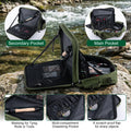 Goture Portable Complete Fly Fishing Rods Set 8-sections 9FT Fly Rod Reel Line Hooks Accessory Combo Full Fly Fising Rod Kit