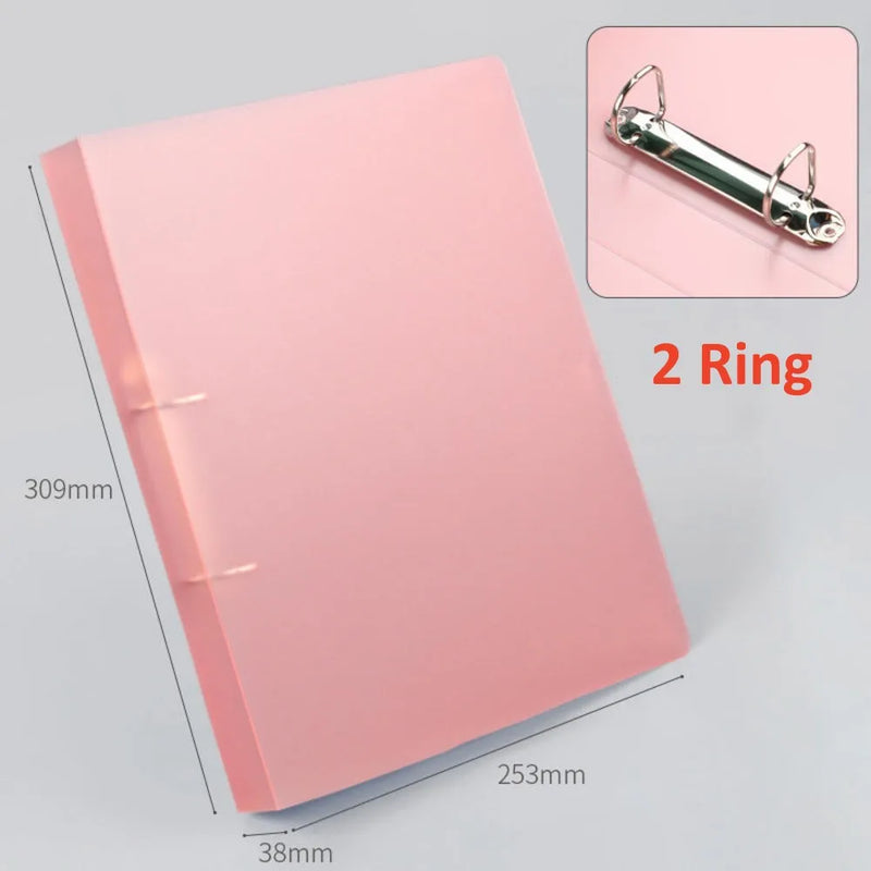 A4 Binder Folder File Folders Office Document Organizer File Binder 240 Sheets Capacity Desk Organizer Office Students Supplies