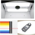 SANOTO Photograph Lightbox Photo Studio Manicure Foto Softbox  LED Photo Light Box Dimmable Tabletop Shooting Tent Kit