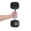 High-Quality Rubber Hexagonal Dumbbells Set 10lbs | SAMAG