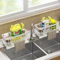 Sink Drain Sponge Holder Basket Brush Dishcloth Hanger Soap Stopper Kitchen - View 4 | SAMAG