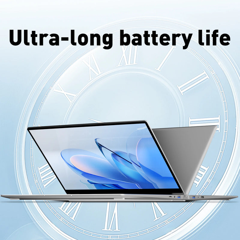 Intel N3700 14.1 Inch Ultra Slim Laptop 16GB RAM 2TB SSD 1920x1080 Gaming Notebook for Office Study 4K Video Pro
