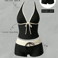 Women Bikinis Set Vintage Striped Floral Tankini Swimsuit | SAMAG