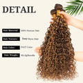 14-30 Inch Water Wave Bundles P4/27 Extension Brazilian Hair Weave Bundles 100% Brazilian Human Hair Wig 180 Density For Women