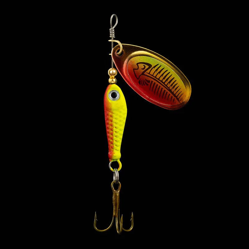 Rotating Metal Spinner Fishing Lures 9g Sequins Iscas | SAMAG