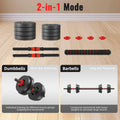 22lb 2-in-1 Adjustable Dumbbell & Barbell Set for Home | SAMAG