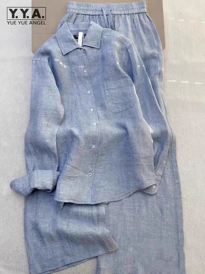 New Summer Women Leisure Lapel Collar Shirt Elegant | SAMAG