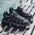 Trend Platform Sneakers for Men Punk Muffin Shoes Male European Style Designer Shoes Man Street Original Men's Skateboard Shoes