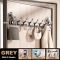 No Drill Wall Mount Door Hooks Suction Cup Robe for Kitchen Bathroom Adhesive Key - View 8 | SAMAG