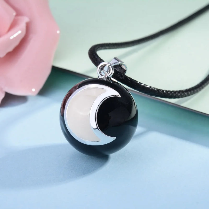 Eudora Harmony Ball Pendant Necklace Pregnancy Chime Ball Mexcian Bola Pendants Wishing Balls Fine Jewelry for Women Best Gift