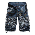 Summer Camouflage Men's Cargo Shorts Pure Cotton Half | SAMAG