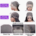 Brown Straight Short Bob Wig 13x4 4x4 HD Lace Frontal Wigs 100% Human Hair Preplucked For Black Woman #4 Color 14 16 Inch