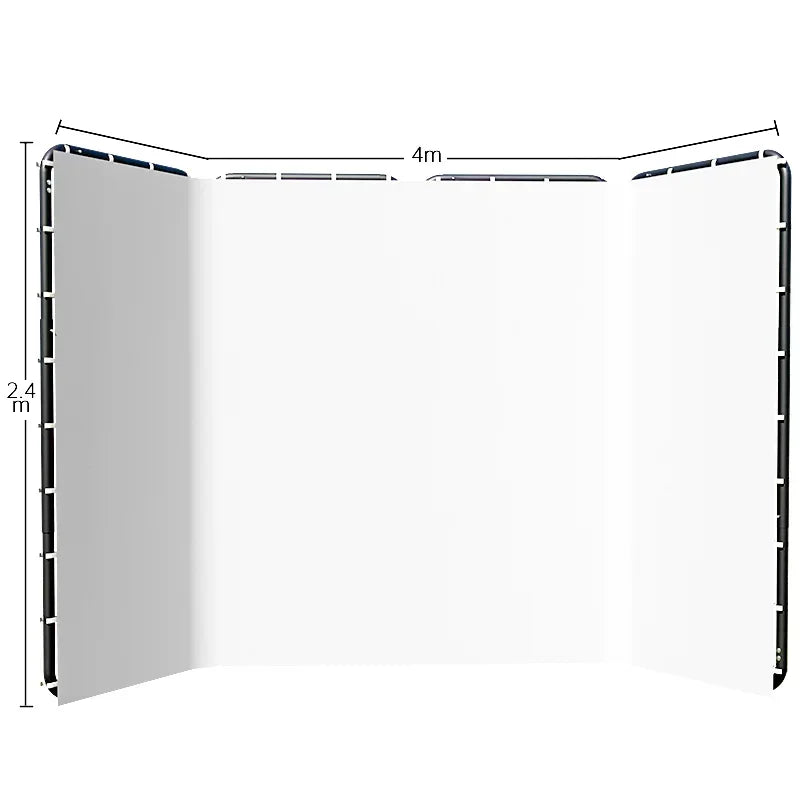 Photography Photo Studio Softbox Lighting Kit With 2.6x3M Background Frame 3pcs Backdrops Tripod Stand Reflector Board 4Umbrella