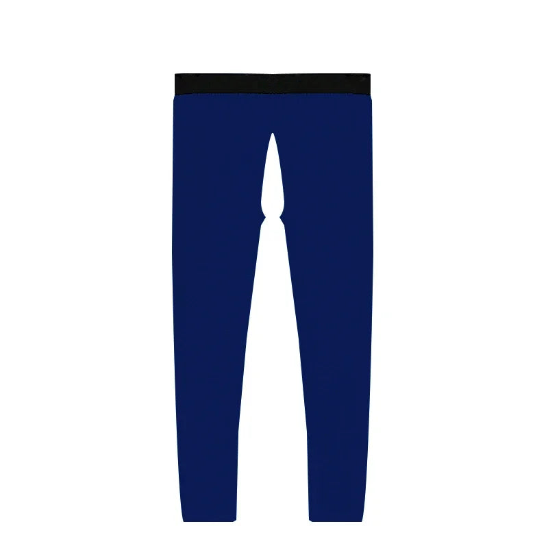 2 Open crotch thermal pants men's thin leggings middle-aged elderly long johns autumn and winter tight inner threads