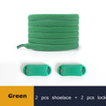 Elastic Shoe Laces Buckle Lock No Tie Shoelaces Sneakers Flat Woven Shoelace without Ties Kids Adult Rubber Bands for Shoes