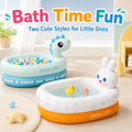 1PC Portable Inflatable Baby Bath Tub, Newborn Children Household Folding Bathtub, Sitting & Lying Position Baby Bathtub