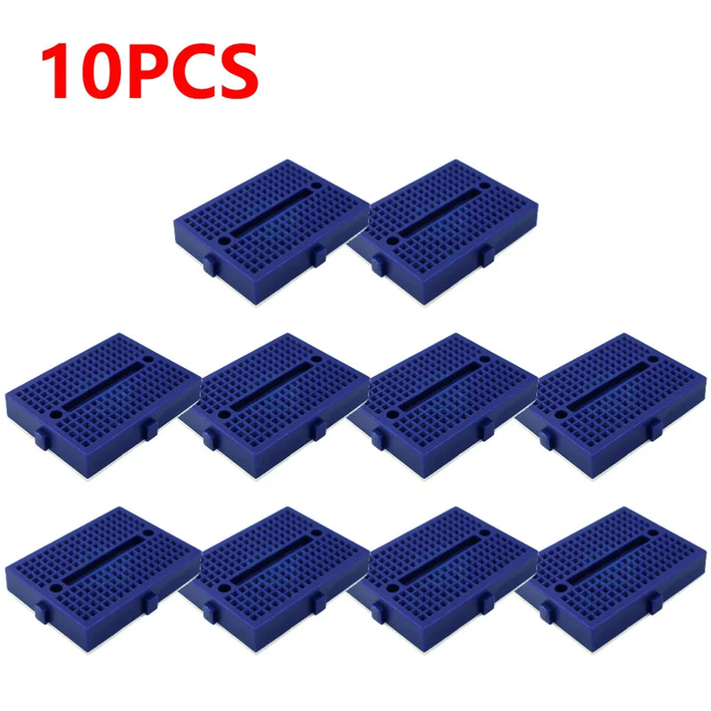 1-10PCS SYB-170 Mini Solderless Prototype Breadboard 170 Holes Breadboard Prototype Board 35x47mm for Small DIY Kits