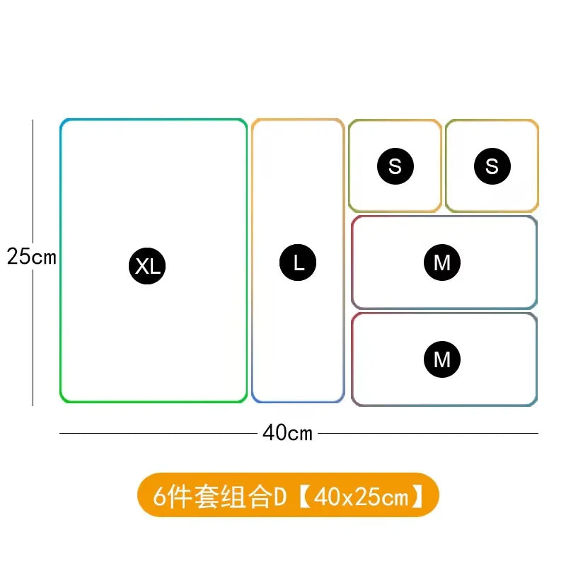 Drawer Transparent Visual Jewelry Accessories Storage Box Plastic Household Items Cosmetics Organizing Box