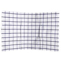 AFOURT-6Piece High Quality Blue White Plaid Striped Tea Towel Kitchen Towel Napkin Table Cloth 100% Cotton Woven Fabric