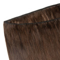 Natural Human Hair Sew-in Double Weft Extensions 50G 12-22 Inch Machine-Remy Full Head Bundle for Hair Extensions