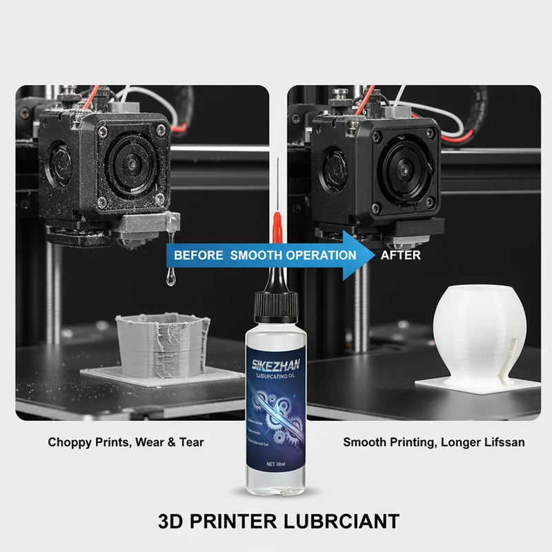 3D Printer Parts, Gear Lubricant, Rail Lubricant, Suitable for Bambu Lab X1C/A1/A1 Mini/P1S/P1P/K1 Max 3D Printer Accessories