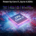 LENO HOT 14.1" Ultra Slim Laptop 32GB 2TB Intel Core i7 8650U Windows 11 Gaming Computer PC Gamer office Notebook 1920*1080 HD