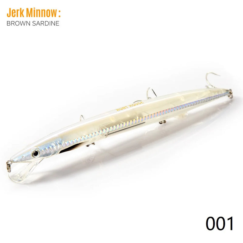 Hunthouse Sandeel Minnow Fishing Lure 143/173/208mm Long | SAMAG