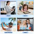 Paitanry 7 inch Tablet Android 13 Quad Core 4GB RAM 32GB ROM 1024*600 IPS 5G WiFi Bluetooth Dual Cameras GPS Portable Tablet PC
