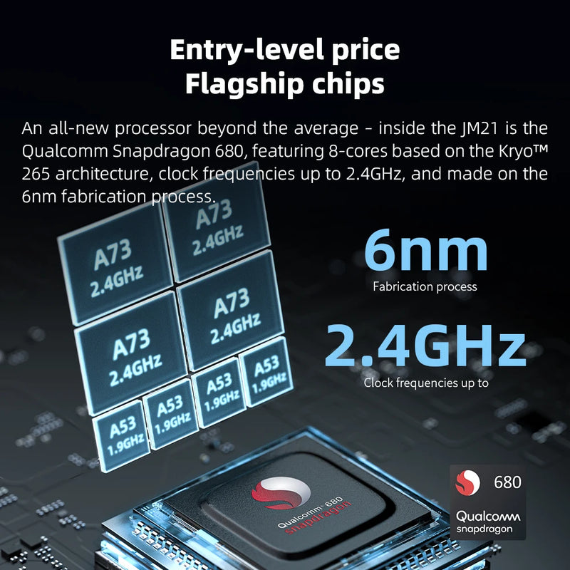 FiiO JM21(3+32GB) Android 13 Hi-Res Music Player MP3 with Snapdragon 680, Bluetooth WiFi USB DAC 12.5H Playtime