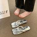 Summer Women's Clip Toe Slippers Fashion Flats Comfortable Comfort Outdoor Beach Vacation Flip Flop Slides Women Slippers 35-42