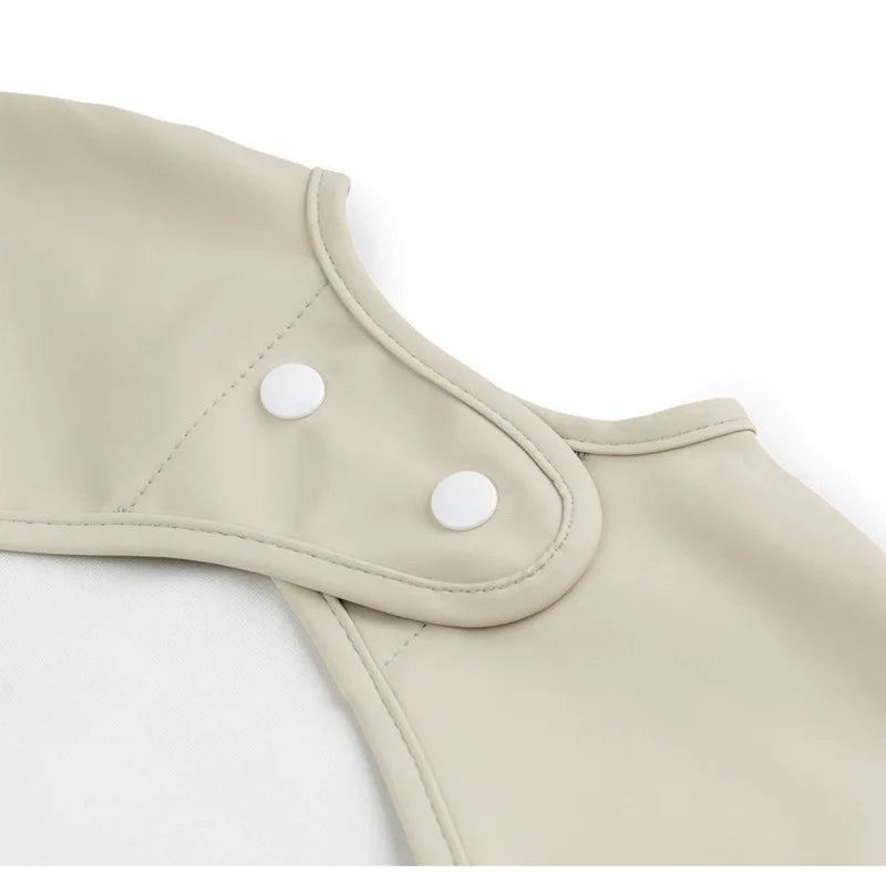 Cute Baby Bibs Waterproof Oil Proof Apron New Double Buckle Washcloth Feeding Bib Soft Burp Cloth For Boy Girl Bandana Bibs