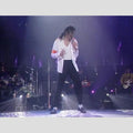 Impersonator Michael Jackson Costumes Shirt Stuff Man In Mirror Anti-war Embroidery Stitchwork White CTE Casual 9ZB5CP