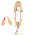 Anime Cosmic Princess Kaguya Cosplay Wig Multicolor Long Cosplay Wigs Heat Resistant Synthetic Wigs + Free Wig Cap