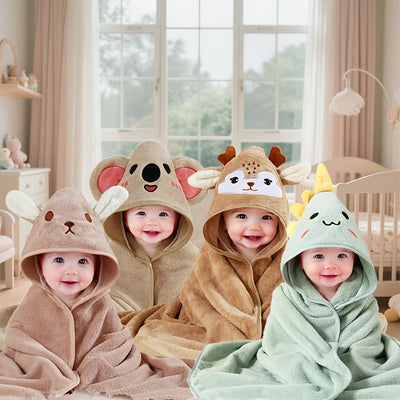 Multifunctional Baby Bath Towel with Animal Design | SAMAG